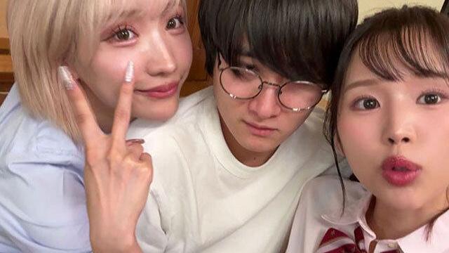 童貞陰キャの家に押し寄せたギャル姉妹…ムチムチボディでハーレム中出しの逆転性交！